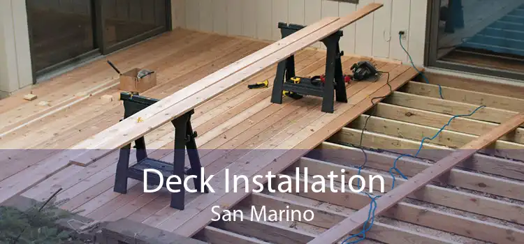 Deck Installation San Marino