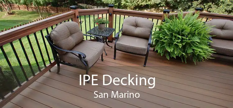 IPE Decking San Marino