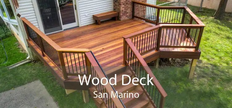 Wood Deck San Marino