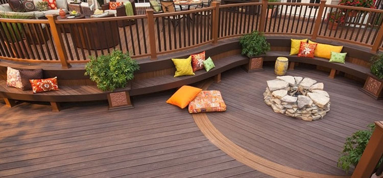 Gray TREX Decking in San Marino, CA